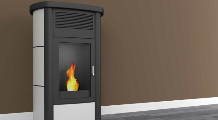 Un hogar cálido y agradable con chimenea de pellets chimenea de pelletes