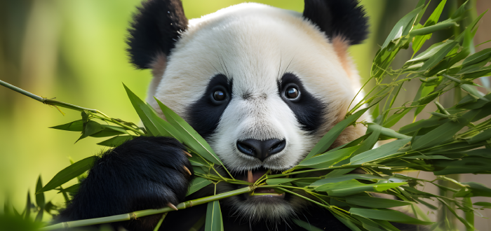 El oso panda como símbolo de la necesidad de cuidar la biodiversidad